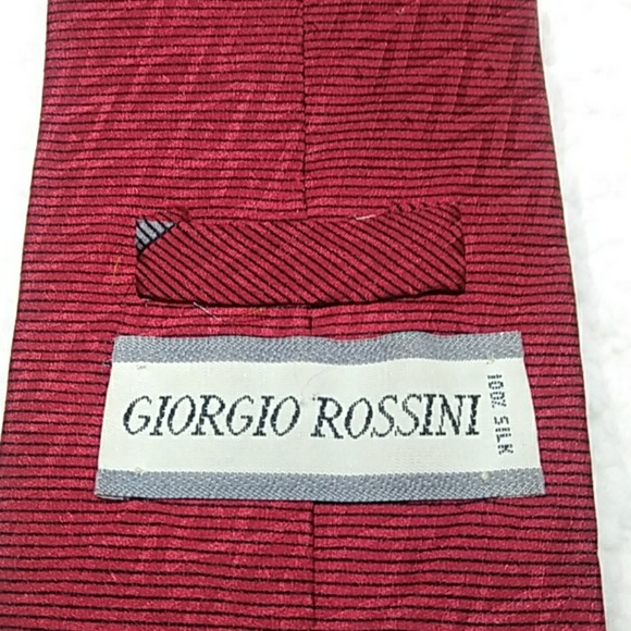 Giorgio Rossini multicolored 100% silk tie - Picture 3 of 5